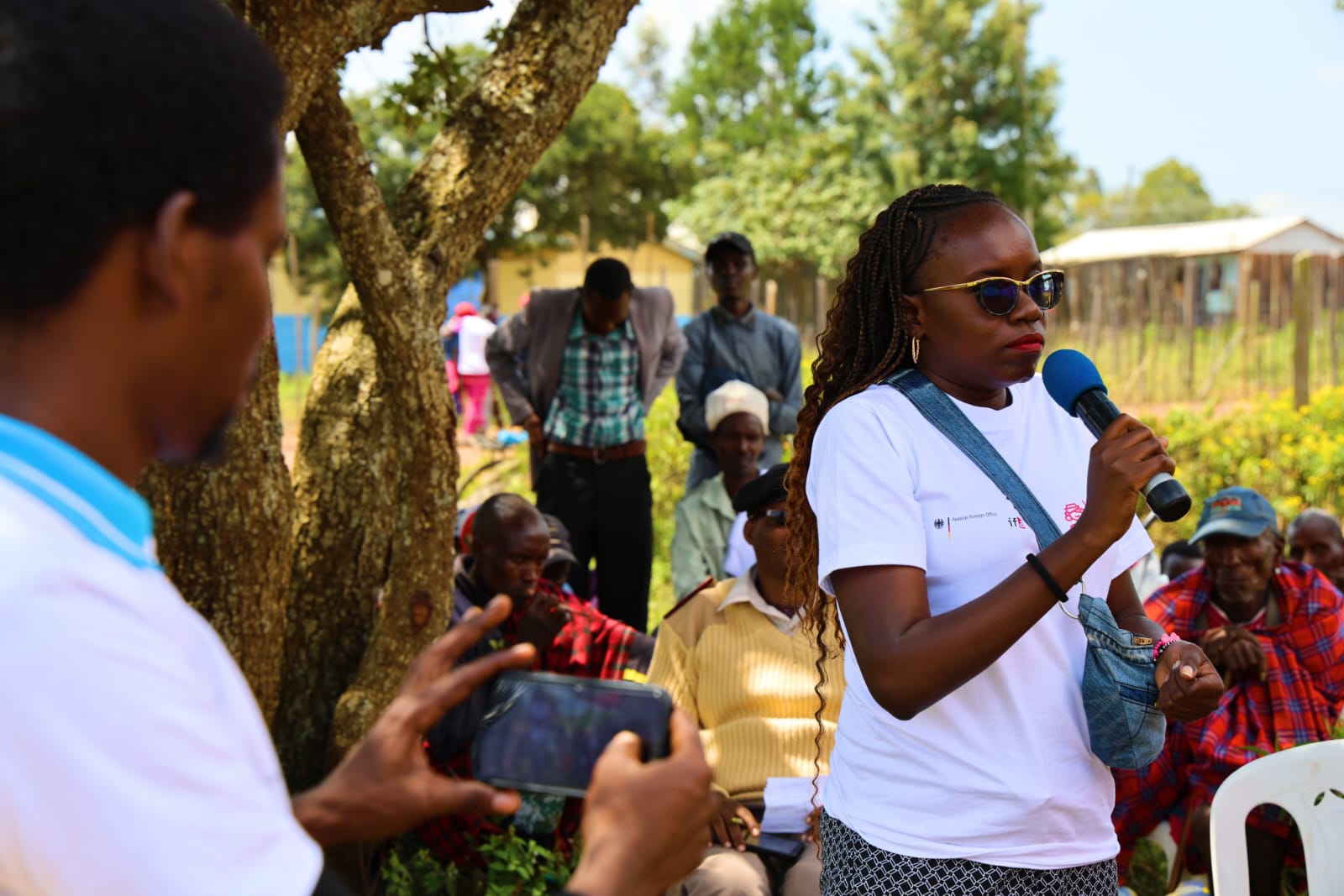 Legal aid clinic session in Homabay County